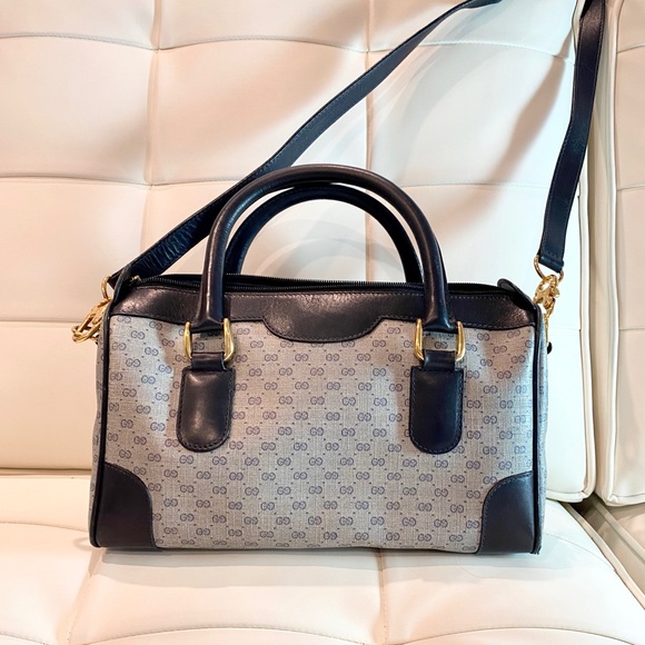 Gucci Handbags - Vintage Micro GG Gucci Boston Bag